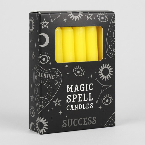 Magic spell yellow candles set - spell,