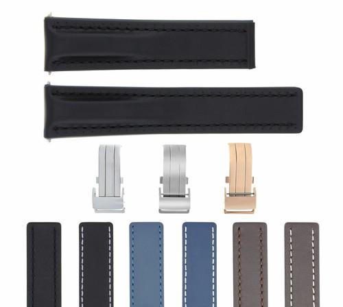 24mm leather watch - 22-24mm,
