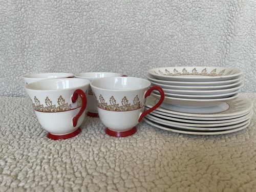 Bone red white lead design - red,