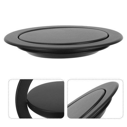 Stainless steel trash - steel, grommet