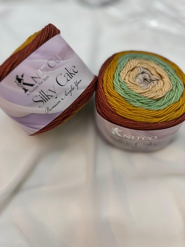 Knitco silky cake - yarn, 2x