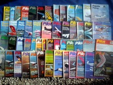 PILOT MAGAZINE: Aviation enthusiasts & Private pilots. Bulk collection of issues
