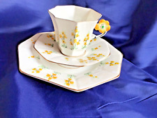 Deco MELBA Bone China “FLOWER HANDLE Trio...