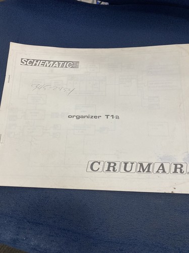 Crumar organizer original - organizer,