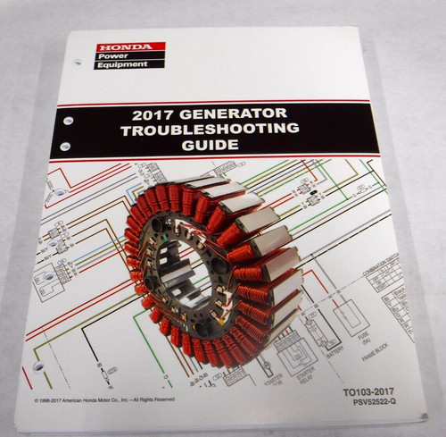 Honda generator ev - eg, eu