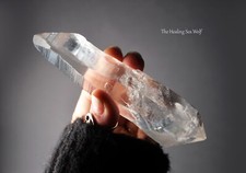 RARE Original 90s Find DT Lemurian Quartz Crystalline Body Consciousness Akasha