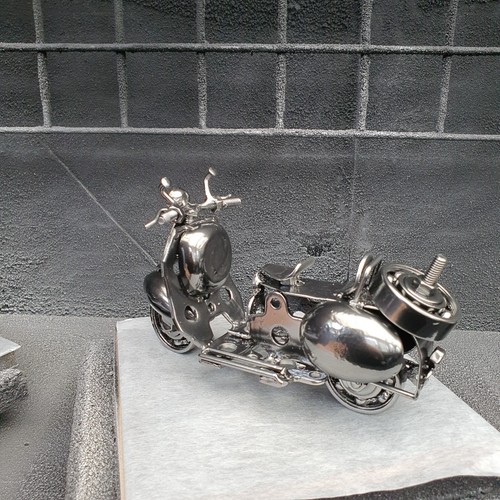 Motorbike racing metal - motorbike,