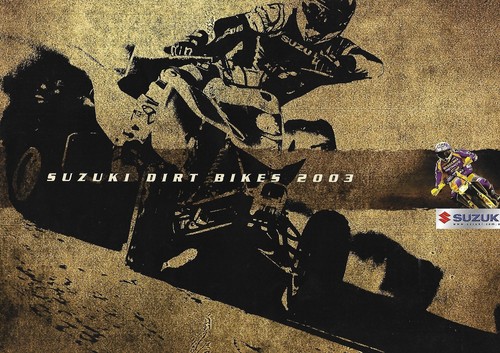 Motorcycle brochure suzuki - motorcycle,
