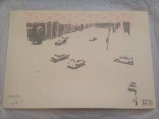 CHARMING BAKER LA LIVE PRINT signed art obey giant dolk banksy card un MINT