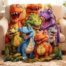 Cute Smiling Dinosaurs HD