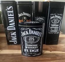 Jack Daniels Black Bottle Tins x 5