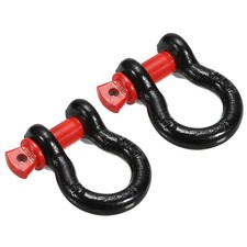 2pcs Screw Pin Shackle 1/2" x