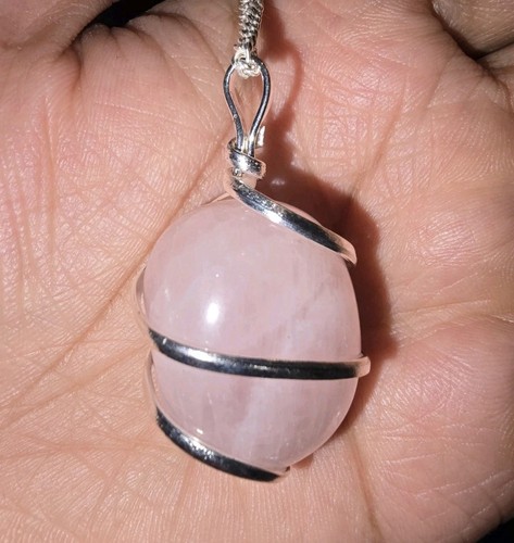 Natural rose quartz crystal - natural,