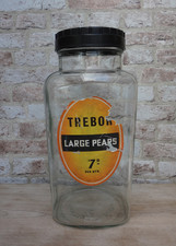 Vintage Glass Sweet Shop Jar