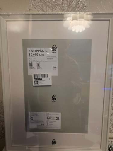 Ikea white photo - ikea, frame