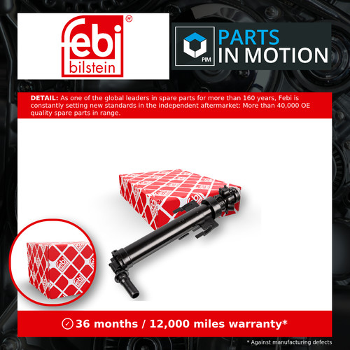Headlight washer jet fits bmw - washer,