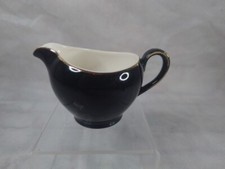 Alfred Meakin Black Creamer Jug
