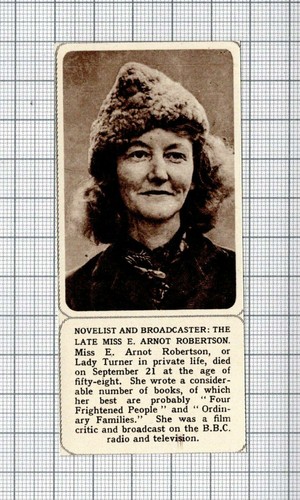 Miss arnot robertson - e,