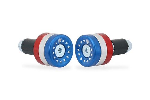 Cnc handlebar weights stars - handlebar, "stars