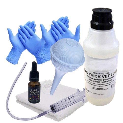 Whelping assistance kit - whelping,