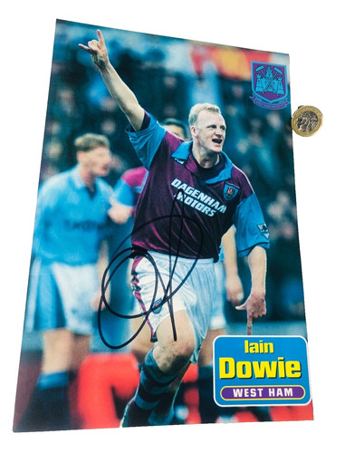 Autographed lain dowie - lain,