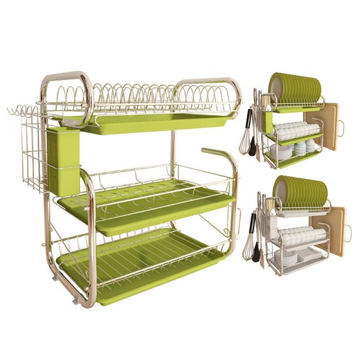 Tier dish drainer bowls - dish,