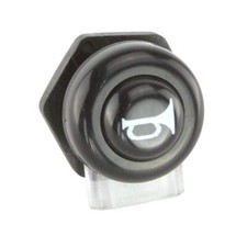 All Black Push Button Horn