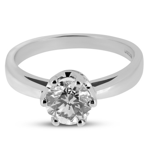 18ct white gold 07ct diamond - 18ct,