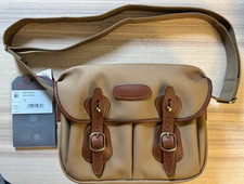 Billingham Hadley Small Shoulder Bag - Khaki Canvas / Tan Leather