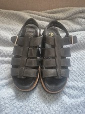 Ladies CLARKS  BLACKLEATHER