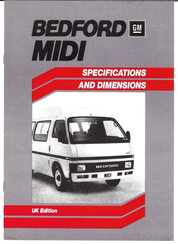 Bedford midi specifications - midi,