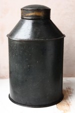 Antique Toleware Tea Canister/Caddy