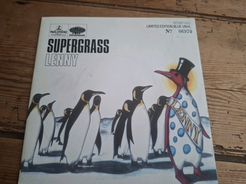Supergrass lenny vinyl blue - supergrass,