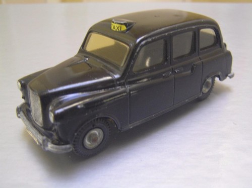 Budgie toys austin - london, taxi