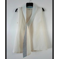 Joules Linen Blend Jacket Top
