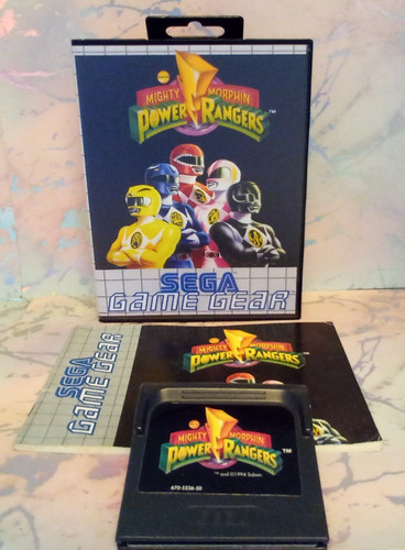 Sega game gear power - gear, rangers
