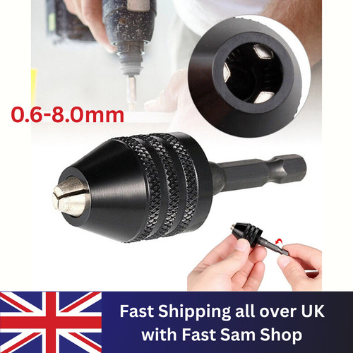 Hex shank 6 - 1/4, 8mm