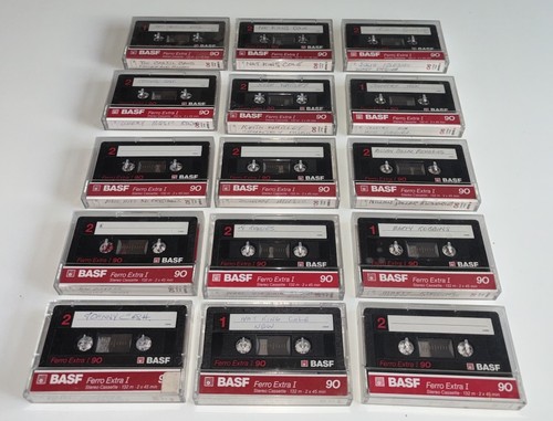 Vintage blank audio cassette - vintage,