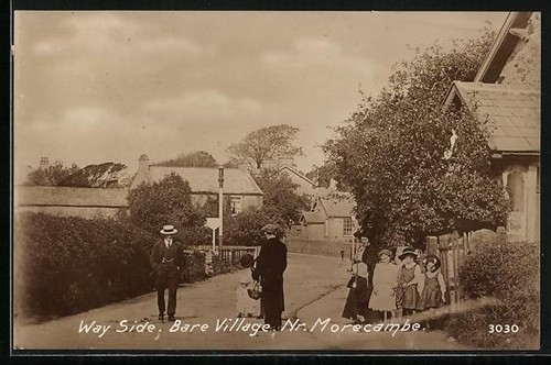 Postcard bare village - bare, /