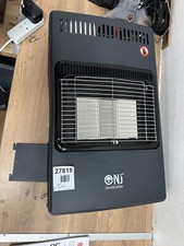 Portable Mobile Foldable Gas Heater Indoor Cabinet Piezo FFD Butane 4.2kW NJ-H2