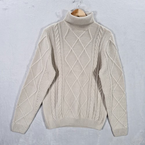 Folk jumper mens cream - jumper,