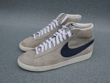 Nike Blazer Mid '77 Trainers Mens UK 10 Grey Suede Swoosh Logo