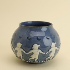 Doulton Lambeth 1881 Blue