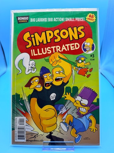 Simpsons illustrated bongo - simpsons,