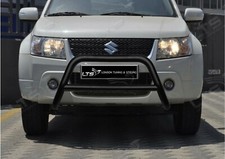 SUZUKI GRAND VITARA BULL BAR BLACK AXLE NUDGE A-BAR GUARD STEEL 2006-2014 W K