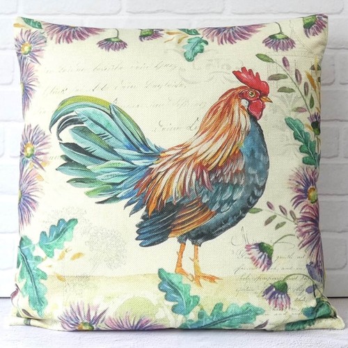 Chicken cushion cover - cushion,