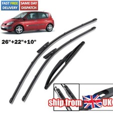Front & Rear Windscreen Wiper