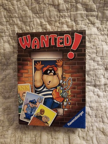 Wanted card game - card,