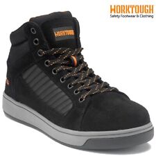 MENS LIGHTWEIGHT SAFETY BOOTS STEEL TOE CAP WORK SHOE HIKER SNEAKER TRAINER SIZE