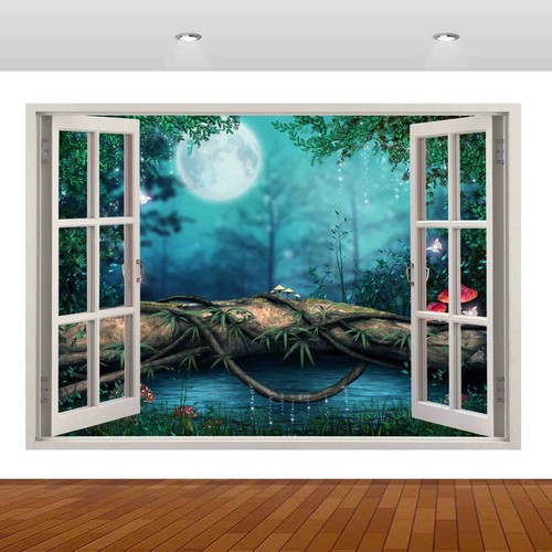 Fantasy enchanted moon dark - fantasy,